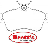 PN0154 DISC PAD SET NiBK JNBK FRONT REAR KIT   CHRYSLER PT Cruiser -