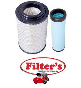 A26622SET OUTER AND INNER KIT SET AIR FILTER RANGER PRO  ISUZU Bus NISSAN Atlas Condor NISSAN|Diesel Bus PlacementProductionEng.VolumeBody NoEng No Air Supply SysApr 04~Dec 076.3 LRM360J07E-T