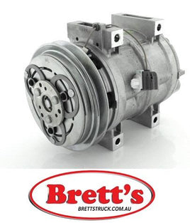 ACON4108  A/C COMPRESSOR AIR CONDITIONER  NISSAN UD  COMP UD MK 2008- MKB37 6CYL 8L DSL DKS15CH 506211-8910 5062118910 CM0131 CMO131 2763030Z5B MKB37 2008-MK6 168KWJ08-TE7.7L2008-2011 27630-30Z5B