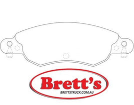 PN0185 DISC PAD SET NiBK JNBK FRONT KIT    BENDIX EUR573026B CITROEN425214 CITROEN425287 DELPHILP1656 FERODOFDB1410 JURID573026J MINTEXMDB2189 SBBP42185 TEXTAR2327617514 TRWGDB1447