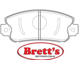 PN0233  DISC PAD SET NiBK JNBK REAR KIT   SBBP41233 SEATSE021165081A SEATSE131165081A SEATSE141165081A TEXTAR2029312004 TEXTAR2084112004 TEXTAR2095018005 TEXTAR2110712004 TRWGDB155 TRWGDB297 TRWGDB360 TRWGDB370