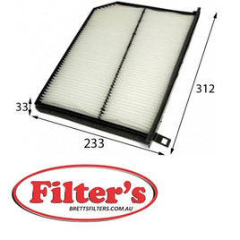 AC0191 CABIN AIR FILTER   AZUMI AC46002 FORD XW4H-19N619-AA FORD XW4H-19N619-AB FORD XW4Z-19N619-AC JAGUAR XR81503 JAGUAR XR81504 JAGUAR XR838396 MAHLE/KNECHT LA 379