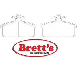 PN0245  DISC PAD SET NiBK JNBK FRONT KIT   PAGIDT0249 PAGIDT5016 SANTANA00000A00154 SANTANA00000A00906 SBBP29201 SBBP33245 SEATSE021165081B SEATSE127165081A SEATSE141165081C SEATSE22165081A SUZUKI00000-A01225