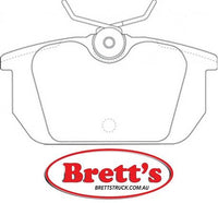 PN0246  DISC PAD SET NiBK JNBK REAR KIT     BOSCH0986491030 DELPHILP52 DELPHILP522 FERODOFDB409 FIAT009945823 FIAT5983950 FIAT9939966 FIAT9941605 FIAT9941669