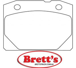 PN0298  DISC PAD SET NiBK JNBK FRONT KIT   ATE13046029662 BENDIX EUR571202B BOSCH0986461661 BOSCH0986561661 DELPHILP92 FERODOFDB96 FiTFP0293 JURID571202J