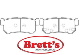 PN0440  DISC PAD SET NiBK JNBK  REAR KIT   BENDIX DB1814 DAEWOO 48413-05100 DAEWOO 48413-05102 DAEWOO 48413-08051  4841305101 FiT FP4024  48413-08050 48413-090A0 PAGID T1430  SB BP14440 SSANGYONG 48413-090A1 TRW GDB3366 WVA 23673