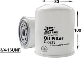 C527J OIL FILTER  SUZUKI  C1403 FO1066 FSA C-14033   PH3614FRAM  C14033 C-1403 SAKURA  1651061A00 SUZUKI  ROF28 REPCO  PO147 PENNZOIL  Z801 RYCO  MS013 MULTISPARES  Z172 RYCO  P502031 DONALDSON  TOF28 MASTERPART  W818/84 W81884 MANN & HUMMEL