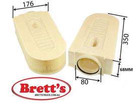A0583 AIR FILTER   AZUMIA31012 FILTRON WESFIL WA5430AK 218/9 MAHLE/KNECHT LX1833LX 1833 MANNC35005 MERCEDES651 094 01 04 MERCEDESA 651 094 01 04 A6510940104