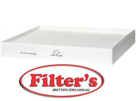 AC9412 CABIN AIR FILTER  AZUMI AC11007 DENSO DH014520 HYUNDAI 97133C2000 KIA 97133D4000 KIA 97133D4100 SAKURA CA29100  HYUNDAI 97133-C2000 KIA 97133-D4000 KIA 97133-D4100 SAKURA CA-29100
