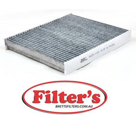 AC9403 CABIN AIR FILTER  AZUMI AC33403 DELPHI TSP0325111  AC39 HENGST FILTER E961LI MAHLE/KNECHT LA 120 LA120 SAKURA CA49010 CA-49010 CAV49010 CAV-49010 VOLKSWAGEN 6Q0 820 367 6Q0820367 VOLKSWAGEN 6Q0819647 6Q0820367A 6Q0820367B 10-30-2526