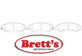PN0400  DISC PAD SET NiBK JNBK FRONT KIT   AC Delco14D1092CH AC Delco17D1092CH BENDIX AUSDB2114 BENDIX AUSDB2157 CHEVROLET19157524 FiTFP1092 FMSID1092-7997 FMSID1363-8803 FMSID1380-7997