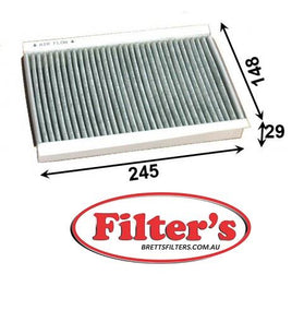 AC0167C CABIN AIR FILTER   AC0167 AC40167 LADA Niva-Chevrolet  Cabin Jan 03~ 1.7 L VAZ 2123  AZUMI AC40167C AC406167 AC0167 AC0167C DELPHI TSP0325289C LADA 2123-8122010