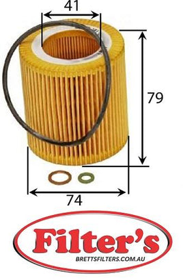 OE32053 OIL FILTER BMW Z4 1 3 5 6 X5 X6 335I 335I E92 3.0L PETROL N54B30A MPFI DOHC 24V 10/06-ON BMW 335I 335I E92 3.0L PETROL N55B30A MPFI DOHC 24V 05/10-ON -  OE6499 OE649/9 AC0148