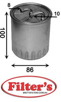 FS31037 FUEL FILTER CHRYSLER 300C FueL Supply Sys Oct 05~Jun 09 3.0 L OM 642 Fuel Supply Sys Nov 10~ 3.0 L OM 642   Sprinter II : 209 D   Sys Apr 06~ 2.2 L 906 OM 646 Sprinter II : 211 D   Apr 06~ 2.2 L 906 OM 646