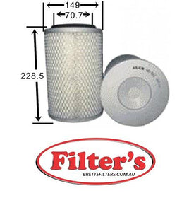 A31141 AIR FILTER  MERCEDES-BENZ G-Class : G 290   Air Supply Sys Apr 92~Jun 97 2.9 L W463 OM 602.942