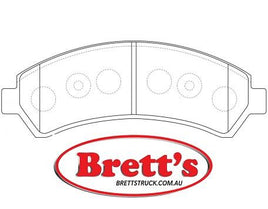 PN0413  DISC PAD SET NiBK JNBK FRONT KIT   CHEVROLET18029791 CHEVROLET18029863 CHEVROLET18043872 FiTFP0726 FMSI7593-D726 FMSID726-7593 SBBP52413