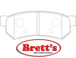 PN0442  DISC PAD SET NiBK JNBK  REAR KIT   BENDIX AUSDB2056 CHEVROLET96800089 FERODOFDB4295 FiTFP1315 FMSI7939-D1315