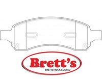 PN0517  DISC PAD SET NiBK JNBK FRONT KIT   AC Delco14D1169CH AC Delco17D1169CH BENDIX AUSDB2156 CHEVROLET104.11690 CHEVROLET105.11690 FiTFP1169 FMSID1169-8282 FMSID1169-8410
