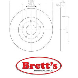 RN1919  DISC ROTOR REAR NiBK JNBK BREMBO 08.N123.10  BD1637 CHRYSLER 4721677AA CHRYSLER 4721996AB DODGE 4721996AA FIAT K04721996AA FIAT K04721996AB FiT FR1046 SB BR53105 TRW DF6325 DBA2421 DR12643