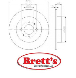 RN1923 DISC ROTOR FRONT NiBK JNBK Blue Print ADG04316 BOSCH 0 986 479 U75 BREMBO 08.C061.10 DELPHI BG3102 FERODO DDF988 FiT FR1050 Fritech DF1135 JAPANPARTS DP-514 MINTEX MDC953 MITSUBISHI MB699287 NK 203045 QH BDC4880 SB BR23156 SBS 1815203045