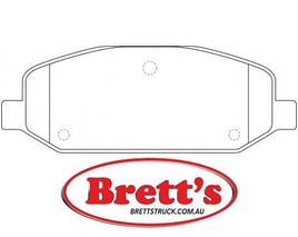 PN0572  DISC PAD SET NiBK JNBK FRONT KIT   CHEVROLET (GM) Sail
