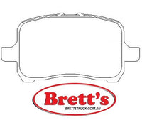 PN0583  DISC PAD SET NiBK JNBK FRONT KIT   CHEVROLET (GM) HHR CHEVROLET (GM) Malibu