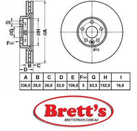 RN1904V DISC ROTOR FRONT NiBK JNBK RN1904  VOLVO S60 II Front Axle Rotor Nov 10~ 1.6 L FS B4164T Front Axle Rotor Jan 11~ 2.0 L FS B4204T7 Front Axle Rotor Mar 14~ 2.0 L FS B4204T11 Front Axle Rotor Jul 10~ 3.0 L FS B6304T