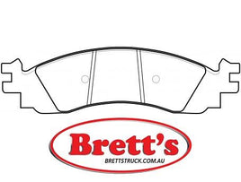 PN0605  DISC PAD SET NiBK JNBK FRONT KIT   BENDIX AUSDB2115 BENDIX AUSMRD1158 BREMBOP24136N FiTFP1158 FMSID1158-8268 FORD6L2Z-2001-A SBBP51605