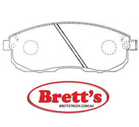 8DB 355 013-991 DISC PAD SET FRONT WITH ACOUSTIC WEAR WARNING DB1232 GDB1003 8DB355013-991