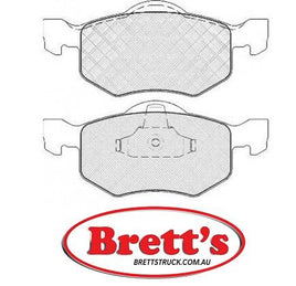 DB1426-4WD DISC PAD SET FRONT FORD ESCAPE 3L 3.0 4 DOOR WAGON 2001-04 ADB1426 DB1426 TRW GDB1497 WVA 23788 WVA 23787 Ford Escape Jan 1997 - 2006 4D Wagon 3.0   Mazda Tribute Feb 2001 - NOW Wagon 3.0
