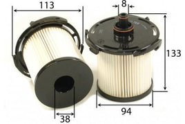 FE51001  FUEL FILTER  Ford Transit 2.2L TD 02/14-on Fuel Filter  VN  Custom 290S 330L  Turb Ford Transit 2.2L TD 03/12-01/14 Fuel Filter   VM Turbo Diesel  Ford Transit 2.2L TD 09/14-on Fuel Filter   VO Turbo Diesel 4Cyl  DI