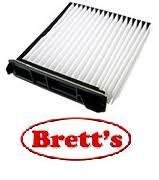 AC22204 CABIN AIR FILTER NISSAN  AC204 NISSAN March Cabin Feb 02~Jul 10 1.0 L K12 CR10DE Cabin Feb 02~Jul 10 1.2 L K12 CR12DE Cabin Feb 02~Jun 07 1.4 L BK12 CR14DE Cabin Sep 02~Jul 10 1.4 L BNK12 CR14DE