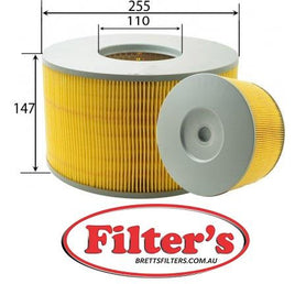 A1503 AIR FILTER FOR TOYOTA Land Cruiser 100 Air Supply Sys Jan 98~Aug 07 4.2 L HDJ100 1HD-FT  Air Supply Sys Jan 98~Aug 07 4.2 L HDJ101K 1HD-FT  Air Supply Sys Jan 98~Sep 07 4.2 L HDJ100L 1HD-FTE