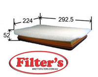 A0291 AIR FILTER  OPEL 55557128 OPEL 5834040 OPEL 93181980 OPEL 93183389 REPCO RAF244 RYCO A1573 WESFIL WA5073 SAKURA A-2317 A2317 FA-2317   OPEL 93181980 GENERAL MOTORS 93183389 HOLDEN 93183389