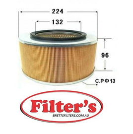 A13450 AIR FILTER  ASIA MOTORS Topic Air Supply Sys Jan 91~Dec 97 2.2 L   KIA K2700 Air Supply Sys Jan 01~Oct 05 2.7 L SD J2 KW:59 Air Supply Sys Jan 01~Oct 05 2.7 L FRE J2 KW:59