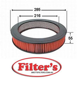 A432J AIR FILTER FORD  TELSTAR AT AX AY AR 2.0L 1985-90 MAZDA  B2200 F22 SOHC 4 2.2L PETROL 1988-1990    A216 030523603