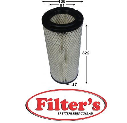 A5502OUT AIR FILTER CATERPILLAR Compactors CP533D; CS533D CP533D, CS53 ...