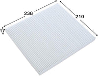 AC13401 CABIN AIR FILTER KIA Mohave Cabin Jan 08~ 3.0 L WAGON - 5DR 7P D6EA Model:Luxury|KW:206  KIA Sorento Cabin Nov 09~ 2.2 L XM D4HA KW:145 Cabin Jan 12~ 2.2 L KU81 D4HB  Cabin May 09~Jun 15 2.4 L XM G4KE  Cabin Jan 12~ 2.4 L KU81 G4KJ  -