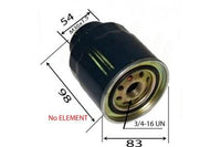 FC24034  FUEL FILTER WITH SENSOR HOLE 3.0L 3L AC Delco ACF139 SAKURA FC-1511 AZUMI FC24034 Blue Print ADZ92315 COOPER FUEL GFI62500, B5303N  FSA FC1511 ISUZU 8972889470 ISUZU 97288947 MECAFILTER ELG5398 RYCO Z783 WESFIL WCF142 WCF142NM