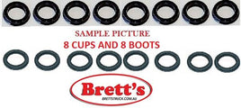11511.062 WHEEL CYLINDER KIT PER AXLE EACH KIT HAS 8 CUPS AND 8 BOOTS 1" 25.54MM REAR  ISUZU 5-87830-062-0 ISUZU 5-87830-072-0 ISUZU 5-87830-086-0 ISUZU 5-87830-539-0 ISUZU 5-87831-621-0 ISUZU 9-88511-807-0 Miyaco WK-646 Miyaco WK-914 NISSAN
