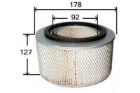 A22502 AIR FILTER NISSAN - CARS PATROL  GU II TURBO DIESEL - 3.0L 3L ZD30 - 04/2000-2001 GU II TURBO DIESEL - 4.2L TD42T - 04/2000-2007 GU III TURBO DIESEL - 4.2L TD42T - 10/2001-2004 GU III TURBO DIESEL 3.0L ZD30D - 10/2001-09/2004