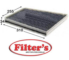 AC0132 CABIN AIR FILTER   MERCEDES-BENZ E-Class : E 55 AMG Cabin Nov 02~Dec 09 5.4 L W211 M 113.990   AZUMI AC31132 AC0132 MANN-FILTER CUK31721  CU31721 MERCEDES 211.830.03.18  2118300318