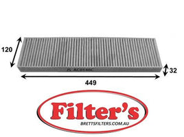 AC32140C CABIN AIR FILTER AZUMIAC32140C BMW64 31 9 127 516 FILTRONK1239A MAHLE/KNECHTLA 385 MANNCUK4436 WIXWP9362 WIXWP9363  CU4436