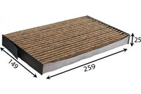 AC22511C CABIN AIR FILTER NISSAN Juke Cabin Jan 14~Nov 14 1.2 L F15 HR12DDT Steer:RHD Cabin Jun 10~Nov 14 1.6 L F15 MR16DDT Steer:RHD Cabin Jul 10~ 1.6 L F15E HR16DE  Cabin Oct 10~Nov 14 1.6 L F15 HR16DE