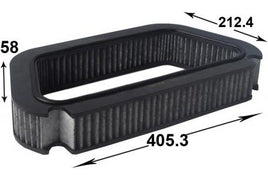 AC0031C CABIN AIR FILTER  AZUMI AC33031 AC33031C AC0031 AC0031C MANN-FILTER CUK4136 CU4136 VOLKSWAGEN 4E0 819 439 A 4E0819439A AUDI 4E0 819 439 A
