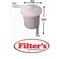 FSP22231 FUEL FILTER  NFINITI FX35 Fuel Supply Sys Jan 03~Jun 08 3.5 L S50 VQ35DE  INFINITI FX45 Fuel Supply Sys Jan 03~Dec 08 4.5 L S50 VK45DE KW:232  INFINITI J30 Fuel Supply Sys Jan 92~Dec 97 3.0 L