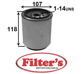 FC0041S  FUEL WATER FILTER RENAULT VOLVO FC-0041S  FS19920 BF1387-0 BF1387O BF1387-O 20879812 7420998349 RENAULT BALDWIN BF1398O   MAHLE  KC362 MAHLE  KC429D 7420998349 WK11001X 20745605 21380488  7421380483 7420745605
