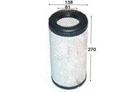 A0425OUT AIR FILTER FOR TOYOTA   TOYOTA Lift Trucks 7FGCU20 7FGCU20 TOYOTA Lift Trucks 7FGU25 7FGU25 w/2.237L Eng.  AZUMI A21425 DONALDSON P827654 FLEETGUARD AF25337 LUBER-FINER LAF8687 SAKURA A-1126 TOYOTA 1001852  17741-23600-71