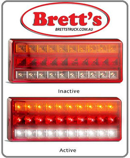 LED275ARWM 12V 12 VOLT 24V 24 VOLT MULTI STOP/TAIL/BLINKER/REVERSE 275 SEIES SLIMLINE 275ARM 275AR MULTI VOLTLED 12/24V STOP TAIL FLASHER BLINKER REAR TAIL LIGHT LAMP LED L.E.D TAILLAMPS LED275 275MAR 275 LED275MAR 275ARW 275ARWB 275ARWMB 275ARWM
