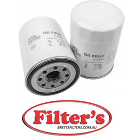 C412J OIL FILTER ISUZU ELF150 Eng.Lub.Sys Jul 93~Apr 97 3.1 L NHR69 4JG2  Eng.Lub.Sys Jul 93~Mar 99 3.1 L NKR69 4JG2  Eng.Lub.Sys Jul 93~Jan 05 3.1 L NHS69 4JG2